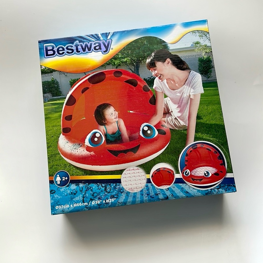 Bestway Shaded Inflatable Play Pool